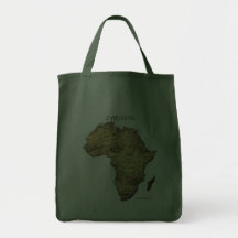 Mapa da série de ÁFRICA Bolsas