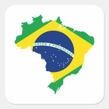 MAPA DE BRASIL ADESIVOS QUADRADOS
