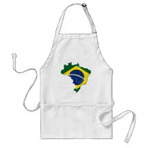Mapa de Brasil Aventais