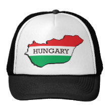 Mapa de Hungria Boné