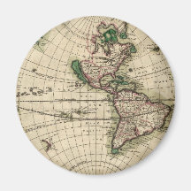 Mapa de Velho Mundo Imã