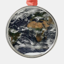 Mapa do mundo de MODIS Enfeites De Natal