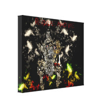 Máquina da reggae impressão em tela canvas