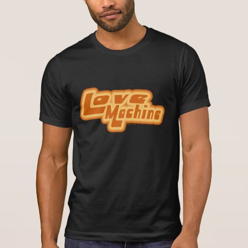 Máquina do amor camisetas