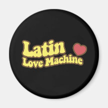 Máquina Latin do amor Imãs