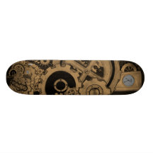 Maquinaria de Steampunk (Brassy) Skate