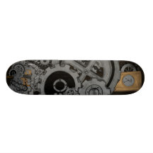 Maquinaria de Steampunk Skate Boards