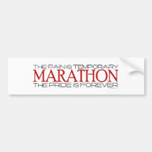 Maratona - o orgulho é Forever Adesivos