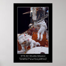 Marca C. Lee e Steven dos astronautas… Posters