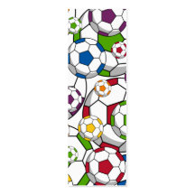 Marcador do futebol do futebol modelo cartões de visitas