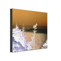 Mares místicos impressão de canvas esticada