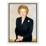Margaret Thatcher, dama de ferro Cartão Postal