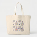 Margarida americana bolsa de lona
