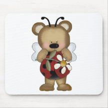 Margarida da senhora Desinsetar Bebê Carregamento  Mouse Pad