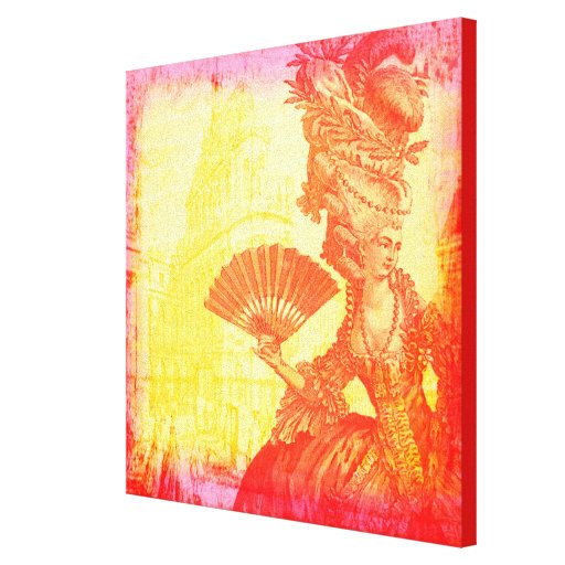 Marie Antoinette & impressão das canvas de Versalh Impressão Em Canvas