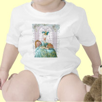 Marie Antoinette no Aqua camisetas
