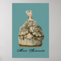 Marie Antoinette no poster extravagante do ~ do ve