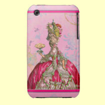 Marie Antoinette & pavão capas casemate