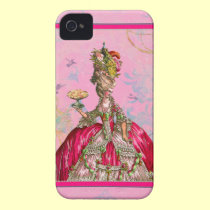 Marie Antoinette & pavão capas casemate