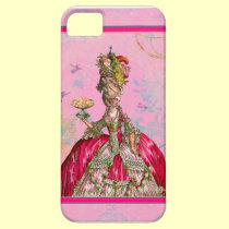 Marie Antoinette & pavão capas casemate