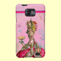 Marie Antoinette & pavão capas casemate