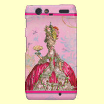 Marie Antoinette & pavão capas casemate