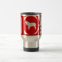 Mastiff napolitana caneca
