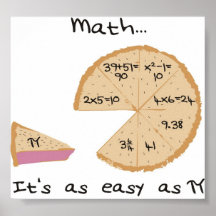 Matemática é tão fácil quanto… o poster