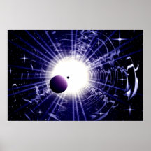 Matéria, de sol e Magnetfelder. Poster