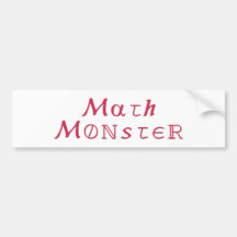 math monster adesivos