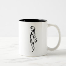 Matilda com arma - caneca