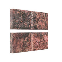 Matiz da terra & da pedra de canvas vermelhas da p impressão de canvas envolvida
