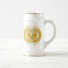Medalha de ouro, caneca