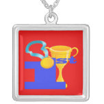 Medalha do primeiro prêmio pingente