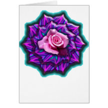 Medalhão cor-de-rosa cartoes