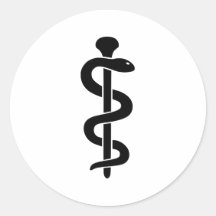 Medicina do doutor adesivos redondos