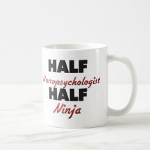 Meio Neuropsychologist meio Ninja Caneca