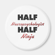 Meio Neuropsychologist meio Ninja Imãs De Geladeira