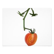 Meio tomate da videira convites personalizados