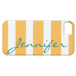 Mel listrado corajoso do caso | do iPhone 5 mal lá Capa De iPhone 5 Case-Mate