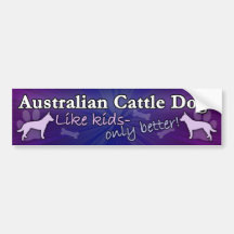 Melhore do que o cão australiano do gado dos miúdo adesivos