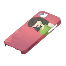 menina 4 da cidade em 5 capa iPhone 5