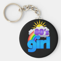 menina 80s chaveiros