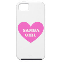 Menina da samba iPhone 5 capa