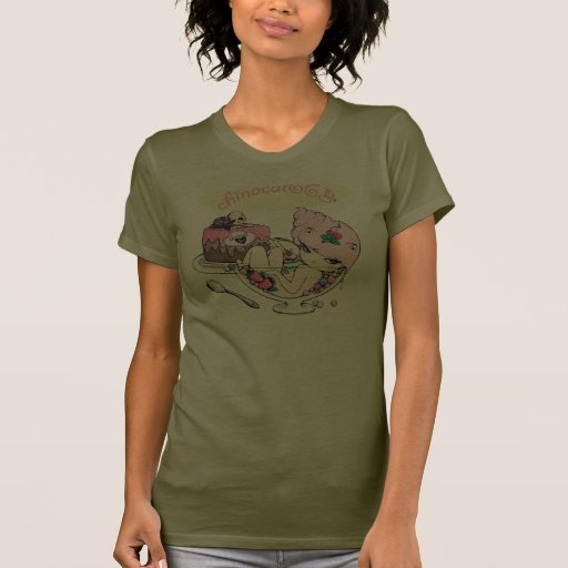 Menina da sobremesa t-shirts