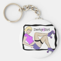 Menina de Derby Chaveiros