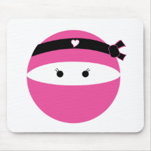 Menina de Ninja Mousepad