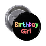 Menina do aniversário boton