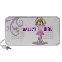 Menina do balé caixinhas de som para pc