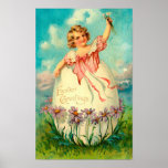 Menina no ovo posters